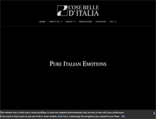 Tablet Screenshot of cosebelleditalia.com